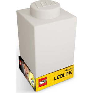 Bílé silikonové noční světýlko LEGO® Classic Brick obraz