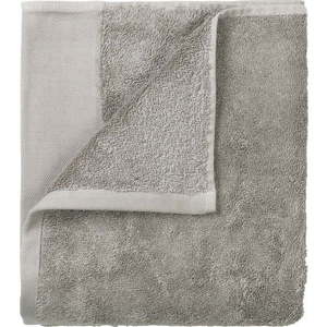Sada 4 šedých ručníků Blomus. 30 x 30 cm obraz