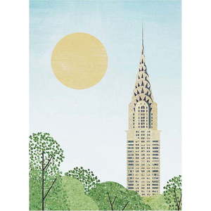 Plakát 30x40 cm Chrysler Building - Travelposter obraz