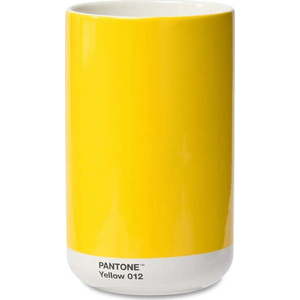 Žlutá keramická váza Yellow 012 – Pantone obraz
