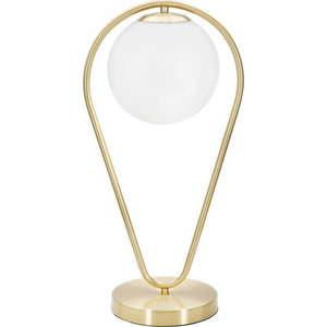 Stolní lampa ve zlaté barvě Mauro Ferretti Glamy Drop obraz