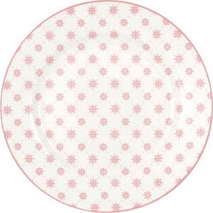 Růžový porcelánový dezertní talíř Green Gate Laurie, ø 20, 5 cm obraz