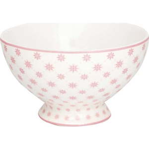 Růžová porcelánová miska na polévku Green Gate Laurie, ø 15 cm obraz