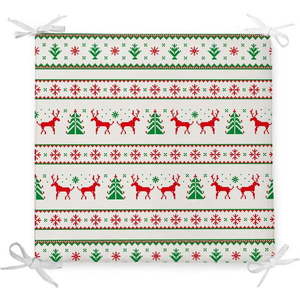 Vánoční podsedák s příměsí bavlny Minimalist Cushion Covers Traditions, 42 x 42 cm obraz