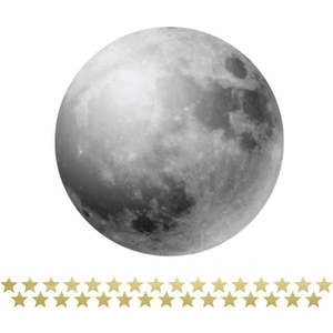 Set nástěnných samolepek Dekornik Full Moon obraz