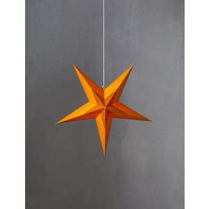 Oranžová vánoční dekorace Star Trading Diva, ø 60 cm obraz