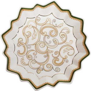 Bílý porcelánový talíř ø 23.5 cm Vassoio - Brandani obraz
