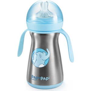 Modrá nerezová dětská termo lahev 0.2 l Papu Papi – Tescoma obraz