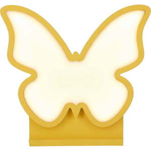 Žlutá dětská lampička Butterfly – Candellux Lighting obraz