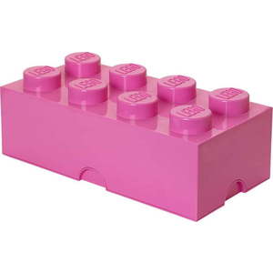 Tmavě růžový úložný box LEGO® obraz