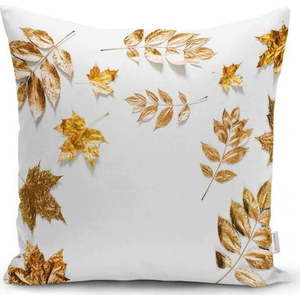 Povlak na polštář Minimalist Cushion Covers Golden Leaves, 42 x 42 cm obraz