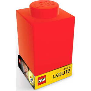 Červené silikonové noční světýlko LEGO® Classic Brick obraz
