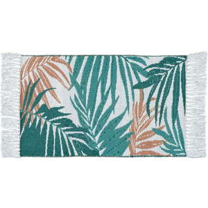 Zelená textilní koupelnová předložka 50x80 cm Suva – Wenko obraz