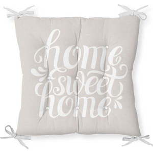 Podsedák s příměsí bavlny Minimalist Cushion Covers Home Sweet Home, 36 x 36 cm obraz