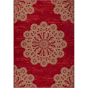 Červený koberec Hanse Home Gloria Lace, 160 x 230 cm obraz