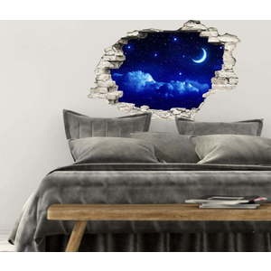 Samolepka Ambiance Romantic Moons, 60 x 90 cm obraz