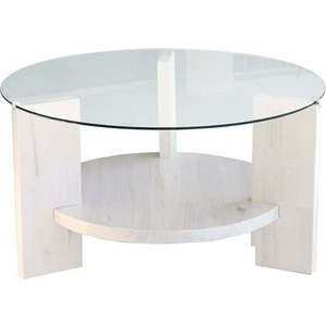 Bílý kulatý konferenční stolek ø 75 cm Mondo – Neostill obraz