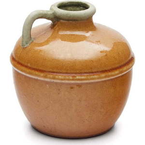 Hnědá keramická váza Tamariu – Kave Home obraz