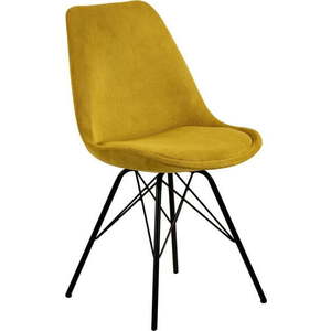 Žlutá jídelní židle Eris - Actona obraz