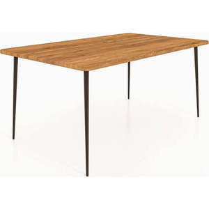 Jídelní stůl z dubového dřeva 200x90 cm Kula – The Beds obraz