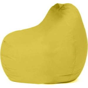 Žlutý dětský sedací vak Premium – Floriane Garden obraz