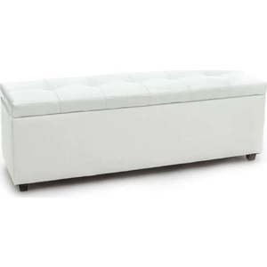 Bílá lavice s úložným prostorem Tomasucci Nice obraz