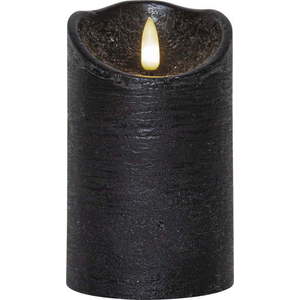 Černá vosková LED svíčka Star Trading Flamme Rustic, výška 12, 5 cm obraz