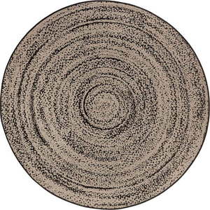 Béžový kulatý koberec ø 160 cm Swirl – Hanse Home obraz
