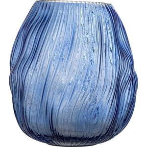 Modrá skleněná váza Leyla – Bloomingville obraz