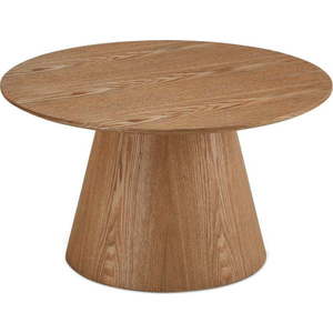 Konferenční stolek v dekoru dubu v přírodní barvě ø 80 cm Tango – Furnhouse obraz