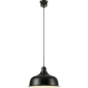 Černé závěsné svítidlo s kovovým stínítkem 37x37 cm Port - Markslöjd obraz