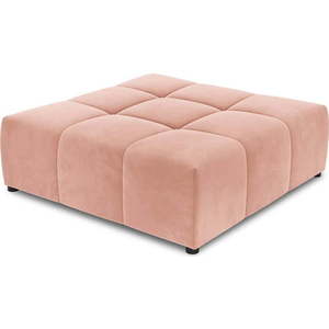 Růžový sametový modul pohovky Rome Velvet - Cosmopolitan Design obraz
