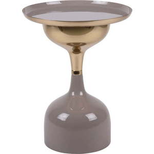 Kovový kulatý odkládací stolek ø 41 cm Ivy – Leitmotiv obraz