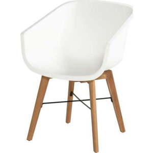 Bílé plastové zahradní židle v sadě 2 ks Amalia – Hartman obraz