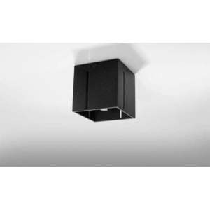 Černé stropní svítidlo s kovovým stínidlem 10x10 cm Pax – Nice Lamps obraz