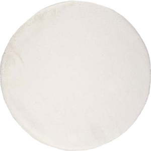 Bílý koberec Universal Fox Liso, Ø 120 cm obraz