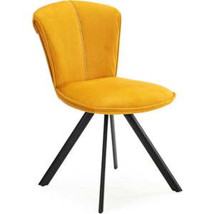 Žluté jídelní židle v sadě 2 ks Simbra – Marckeric obraz