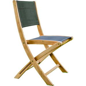 Sada 2 skládacích zahradních židlí z teakového dřeva Ezeis Navy obraz