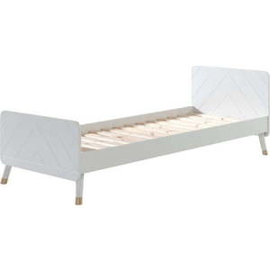 Bílá dětská postel z borovicového dřeva Vipack Billy, 90 x 200 cm obraz