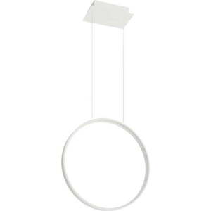 Bílé LED závěsné svítidlo 55x16 cm Tim - Nice Lamps obraz