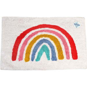 Bílá koupelnová předložka 83x52, 5 cm Rainbow – Rex London obraz