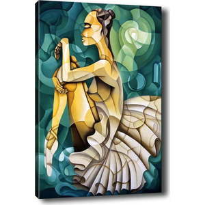 Obraz Tablo Center Geometric Ballerina, 100 x 140 cm obraz