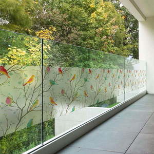 Samolepka na okno 200x40 cm Birds in the Forest – Ambiance obraz