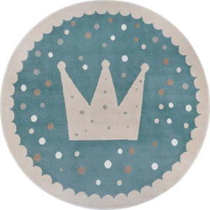 Modrý dětský koberec ø 140 cm Crown – Hanse Home obraz