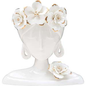 Bílá porcelánová váza Mauro Ferretti Young Woman obraz
