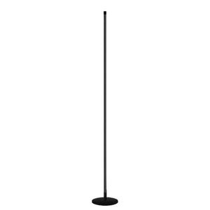 Černá stmívatelná LED stojací lampa na dálkové ovládání (výška 120 cm) – Squid Lighting obraz