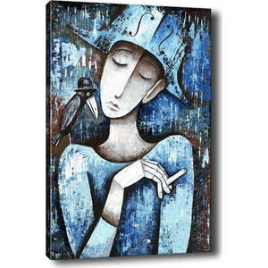 Obraz Tablo Center Girl With Cigarette, 40 x 60 cm obraz
