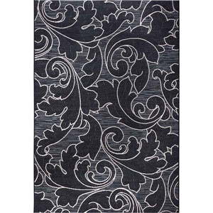 Černý venkovní koberec 155x230 cm Elina Black – Hanse Home obraz