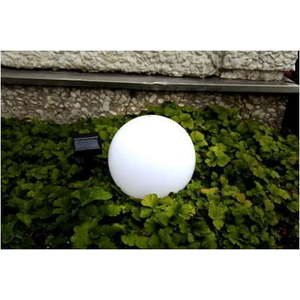 Venkovní solární LED svítidlo Star Trading Globus, ⌀ 20 cm obraz