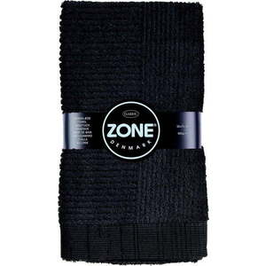Černý ručník Zone Classic, 50 x 70 cm obraz